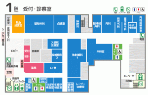 フロアマップ1階
