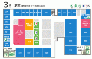 フロアマップ3階