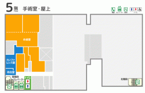 フロアマップ5階